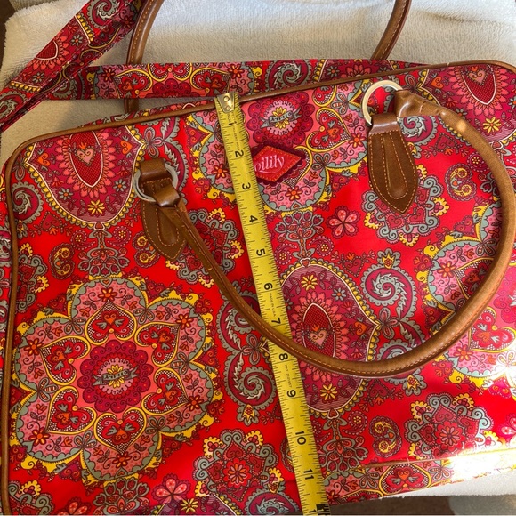 Oilily “Invasion” Bag Red Floral 2005 NWOT Discontinued Pattern - Picture 16 of 16